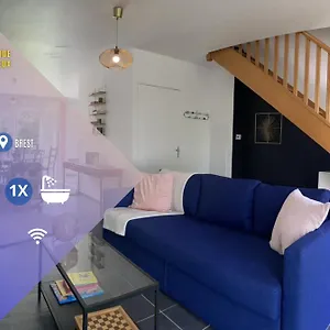 Appartement Capstay - - Lambezellec- 7 Minutes Des Plages Et Du Port, Brest